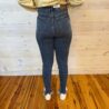 Bobbie-High Waisted Skinny Destroyed with Shark Bit Hem
