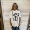 Game Day Football 100% Cotton Graphic Tee