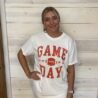 Game Day Football 100% Cotton Graphic Tee