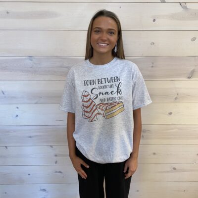 Lookin' Like A Snack Christmas Graphic Tee