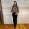 Jeany-High Waisted Corduroy Trouser Wide Leg