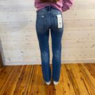 Mae-High Rise Ankle Distressed Straight Leg