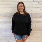 Hazel-High Rise Destroyed Shorts