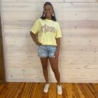 Lexi-Distressed Super High Rise Rigid Cuffed Hem Shorts