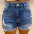 Lexi-Distressed Super High Rise Rigid Cuffed Hem Shorts