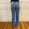 Zoe-Distressed Super High Rise 70’s Inspired Flare