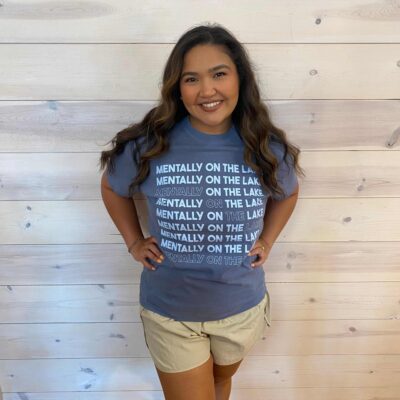 Mentally On The Lake Graphic Tee
