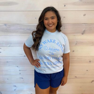 No Wake Zone Graphic Tee