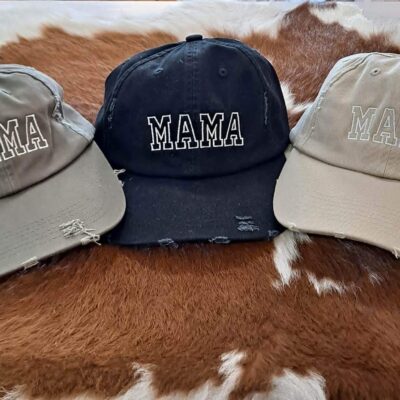 Mama Embroidered Hat