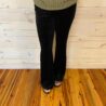 Ribbed Flare Stretchy Pants