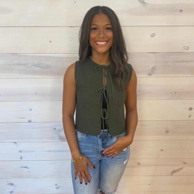 The Front Sweater Vest