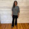 Ribbed Flare Stretchy Pants