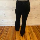 Ribbed Flare Stretchy Pants