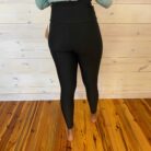 High Rise Tight Leggings with Waist Cincher