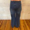 Zane-High Waist Button Zip Fly Bell Bottom Jeans