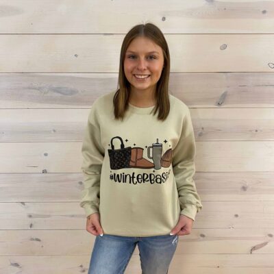 Winter Basics Graphic Sweatshirt