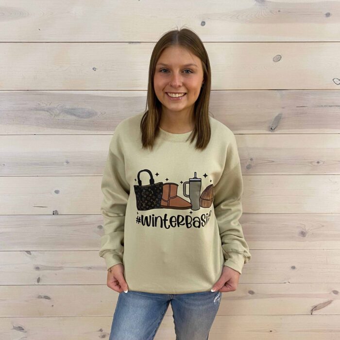Winter Basics Graphic Sweatshirt