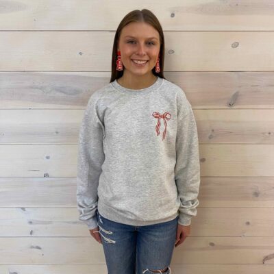 Alabama Bow Graphic Sweatshirt