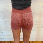 Washed Seamless High Waisted Shorts