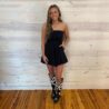 Glenda Western Bow Knee-High Boots
