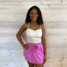 Seamless Lace Bralette With Bra Pads