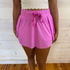 Ruffle Hem Tennis Skirt With Hidden Inner Pockets