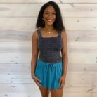 Ruffle Hem Tennis Skirt With Hidden Inner Pockets