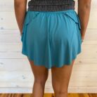 Ruffle Hem Tennis Skirt With Hidden Inner Pockets