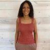 Seamless Winkle Stone Washed Tank Top