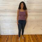 Summer-High Waist Tummy Control Step Hem Skinny