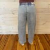Ellen-Elastic Band Slouchy Cropped Barrel Seam Detail Jeans