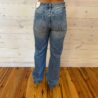 Sarah-Cosmo High Rise 90’s Criss Cross Straight Jeans