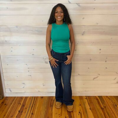 Carrie-Mid Rise Flare