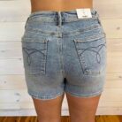 Sherry-High Waist Slim Short With Foldover Waistband