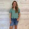 Suzie-High Waist Bermuda Short