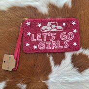 Seed Bead Zipper Western Inspired Wristlets