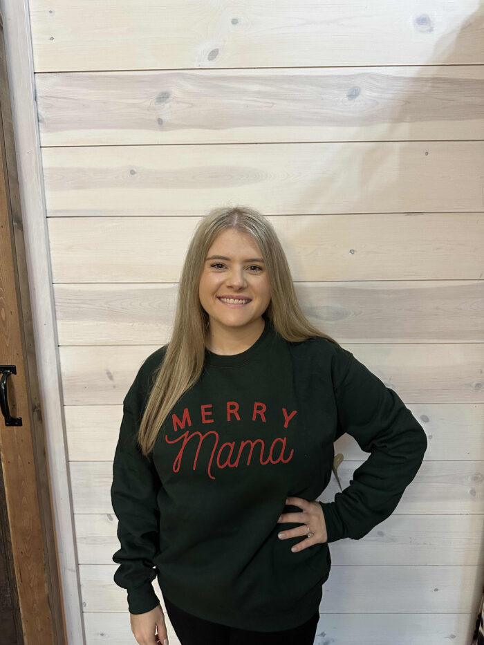 Merry Mama Graphic Sweatshirt