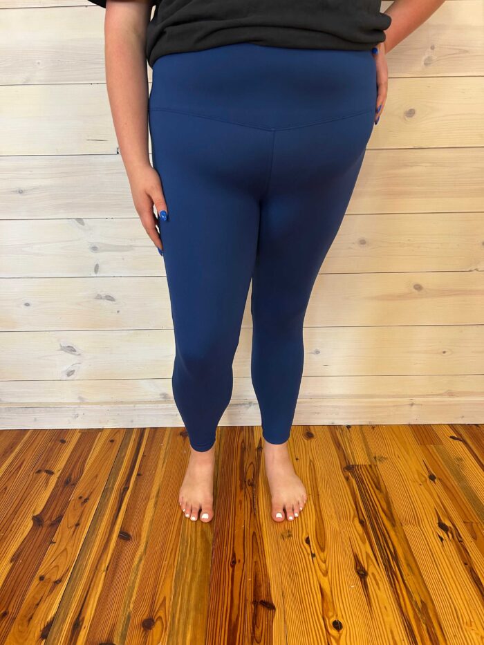 Premium Microfiber Wide Waistband Full Length Leggings