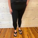 Premium Microfiber Wide Waistband Full Length Leggings