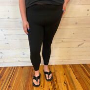 Premium Microfiber Wide Waistband Full Length Leggings