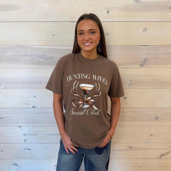 Hunting Wives Social Club Graphic Tee