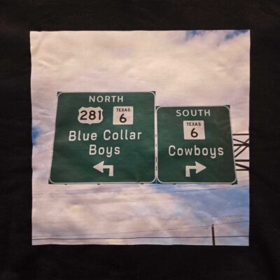 Cowboy Boy Road Sign Western Graphic Sweatshirt