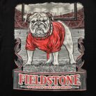 100% Cotton English Bulldog Fieldstone Sporting Lifestyle Brand Graphic Tee