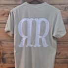 Rustic Rebel Black “RR” Cow Tag Logo Graphic Tee