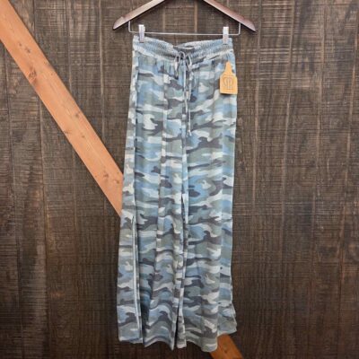 Casual Wanderer Wide Leg Slit Pants