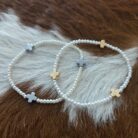 Beaded Cross Stretch Bracelets