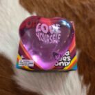 NeeDoh Good Vibes Only Heart Squishy
