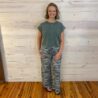 Casual Wanderer Wide Leg Slit Pants
