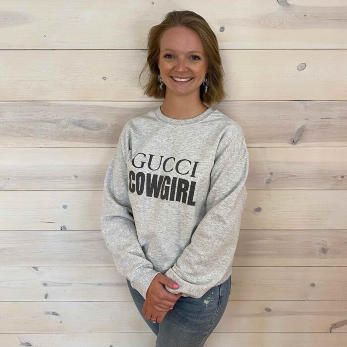Luxury Cowgirl Western Graphic Sweatshirt