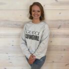 Luxury Cowgirl Western Graphic Sweatshirt